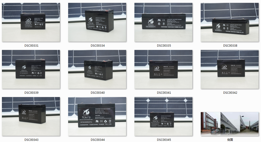 铅酸蓄电池产品规格型号大全