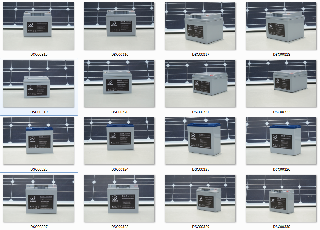 铅酸蓄电池产品规格型号大全